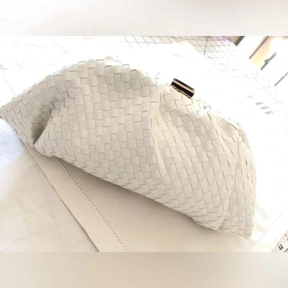 White House Black market woven Cross body bag/clutch - Picture 9 of 15